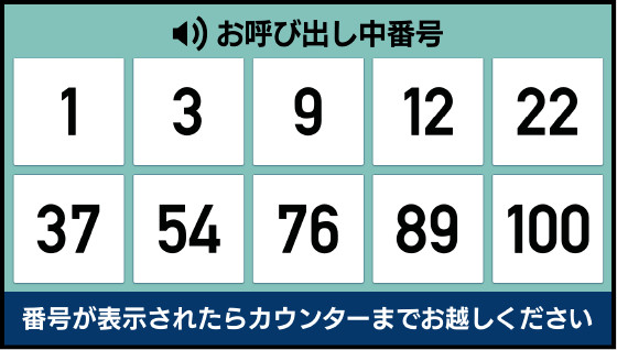 案内モニタ